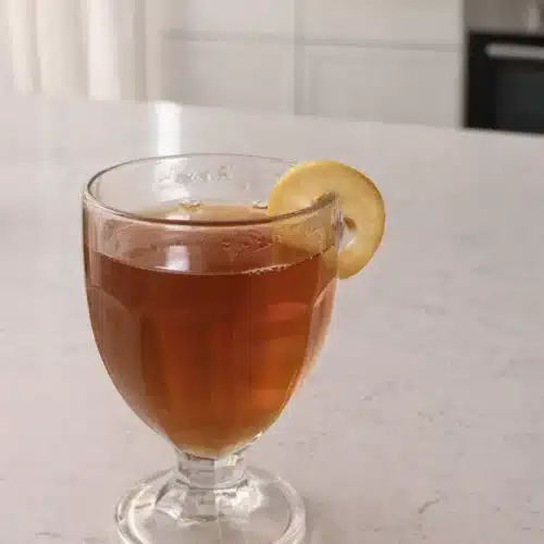 Lemon-Ginger Tea Gelatin for gelatin trick recipe variations