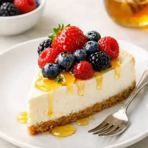 yogurt cheesecake not setting Serving yogurt cheesecake with toppings