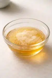 fruit cocktail gelatin cups Blooming gelatin in apple juice